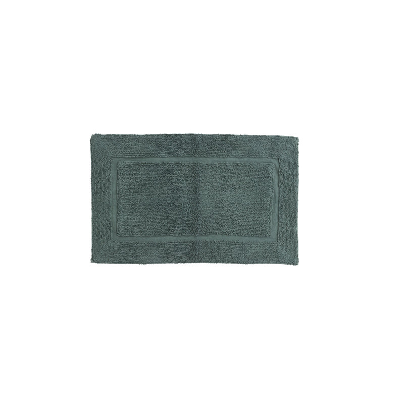 Asmita Cotton 160cm X 80cm Area Rug, Green
