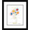 "Petite fleurs" par Pablo Picasso, reproduction d'art encadrée