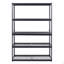 Tablettes de rangement Étagères de garage robustes réglables à 5 niveaux 3000 lb