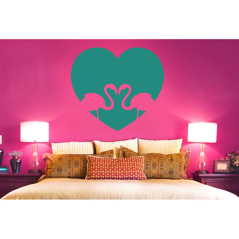 Animals Wall Decal, Aqua Green