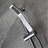 Luxury LED Rain Shower Head Complete Set Ceiling Mount with Multi Color Lighting and Remote Control
