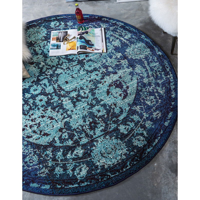 Dauphine Oriental Indoor Rug, Round 6'