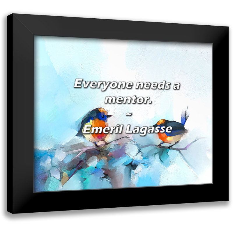 Emeril Lagasse Citation: Tout le monde a besoin d'un mentor.