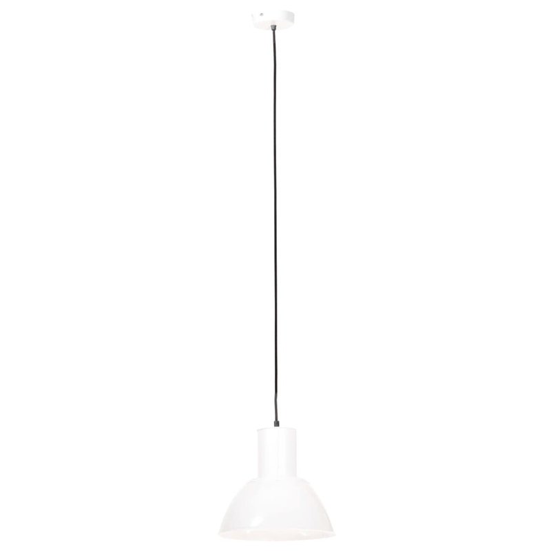 Makenzie 1 - Light Single Pendant, 132cm H x 28.5cm W x 28.5cm D, White