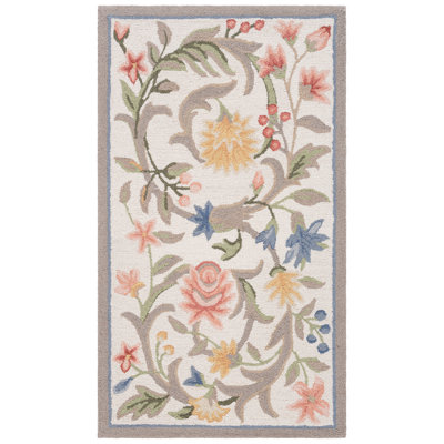 Hollander Handmade Hooked Wool Area Rug