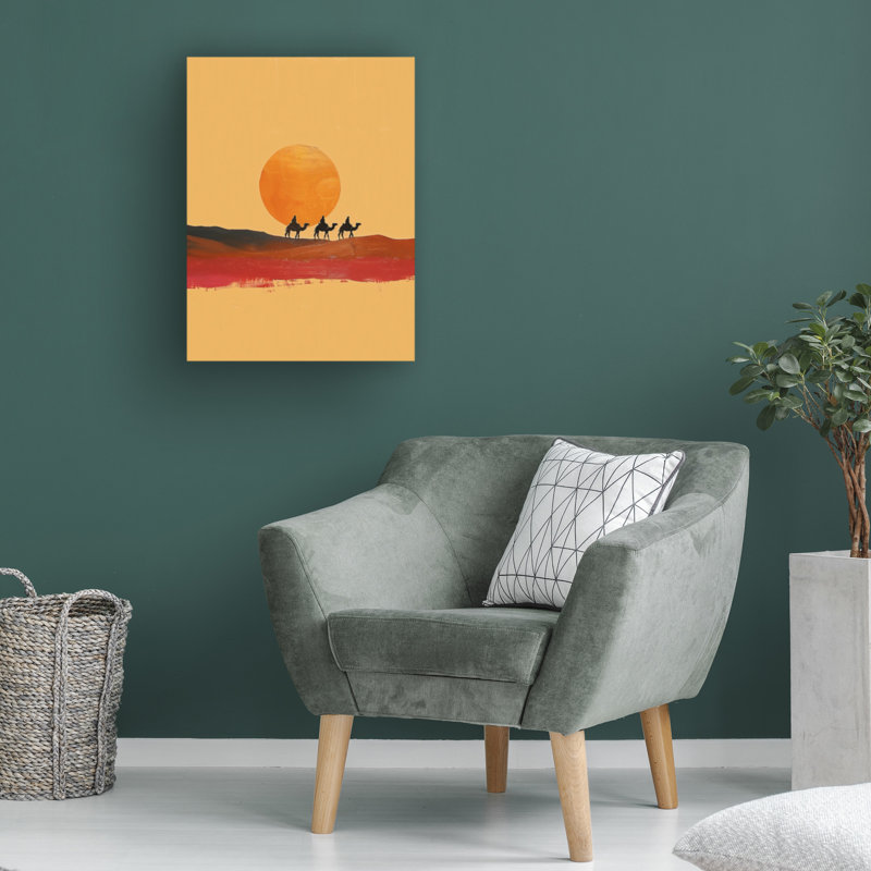 Art sur toile Ray Heere Silent Journey, H 24 po x l 18 po