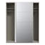 SCHACH&MATT 2 Manufactured Wood Wardrobe