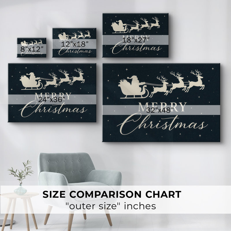 Frosted Bells Square - Toile tendue avec châssis de qualité supérieure, H 40 po x l 60 po