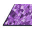 Tapis mauve tissé à la machine-68658961