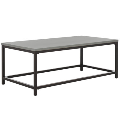 Auton Solid Wood Top Single Coffee Table