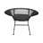 Contemporary Basket Chair For Outdoor Enjoyment - Grey, Iron + Plastic, 29.12 In. Tall, 22.97 Wide, 36.05 Deep, 11.61 Lb, Assembly Required Elegant Areas Steel