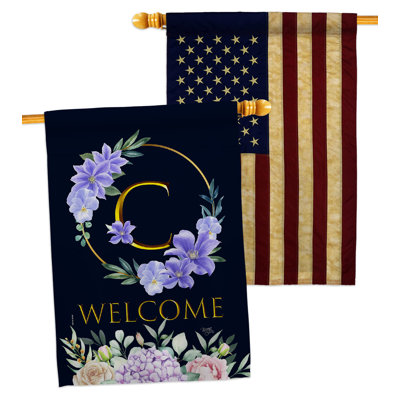 Drapeau de maison 40 po x 28 po K