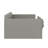 Daybed with Velvet Upholstery, High Side Panels, Side Access and Storage Pockets-1047709030-1047709017