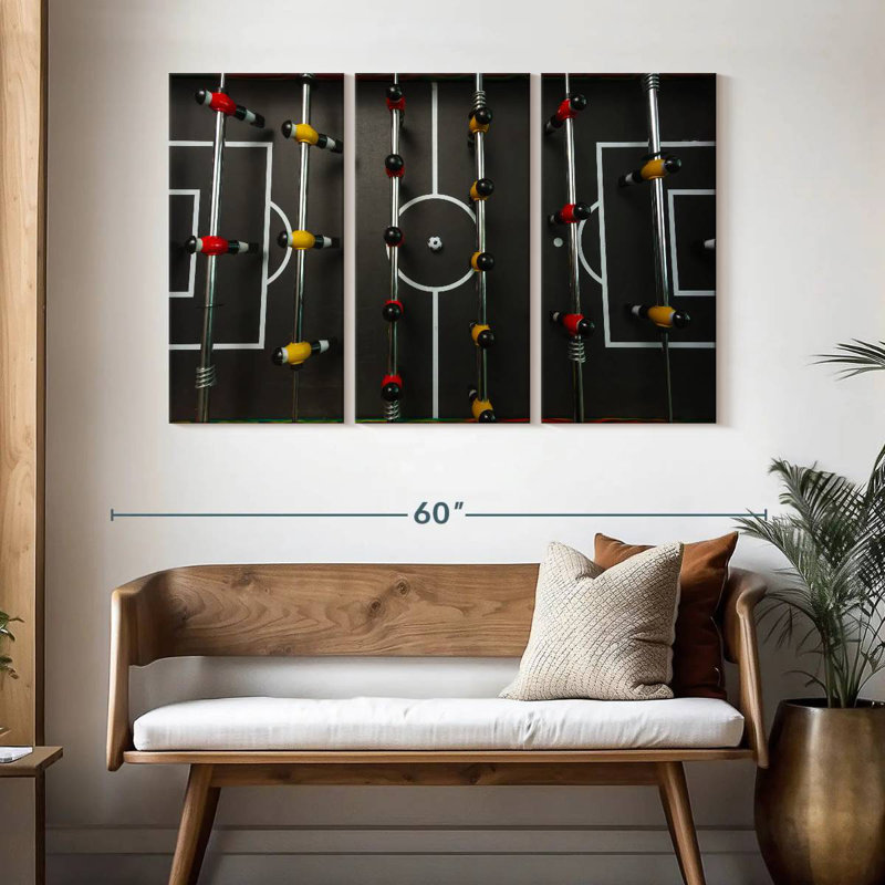 Foosball Table Game, 32" H x 50" W