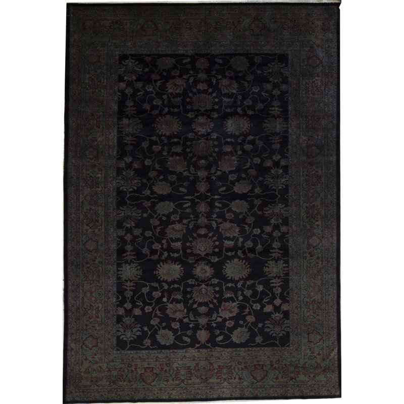 Hand Woven Wool Oriental Area Rug, Rectangle 11'4" x 16'2"