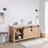Misner 72 " W Freestanding Standard Free Standing Single Double Vanity Bathroom Vanity With Granite Top-597883854