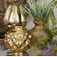 Ensemble de vases décoratifs en céramique dorée-789737284