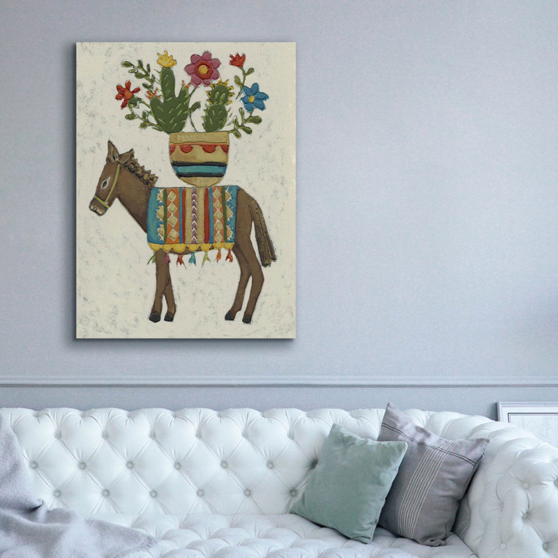 «Market Boro 2» par Chariklia Zarris, art mural sur toile, H 54 po x l 40 po