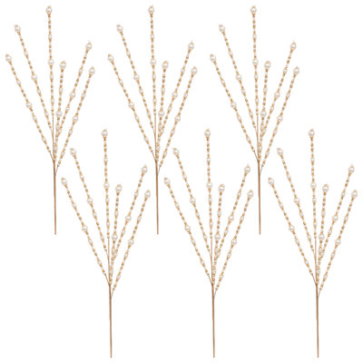 Elegant Pearl Stem Spray, 30.5 Inches