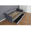 Upholstered Daybed With Storage Drawers, Twin Size Bed Frame
