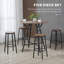 Ensemble de table et chaises de bar 5 pièces Industrial