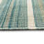 Tapis rayé bleu / vert / blanc en laine tissé à la main Alayana-1993058754