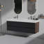 Meuble-lavabo mural avec surface solide et 4 tiroirs à fermeture en douceur-330642042-330642041-330642045