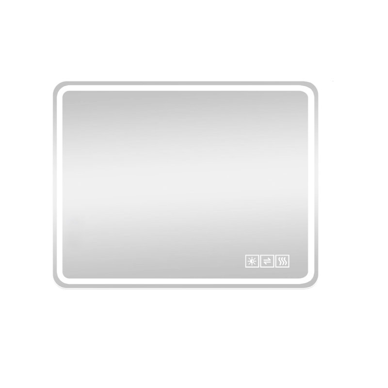 Miroir de salle de bain Led, 31,87 po x 40,42 po