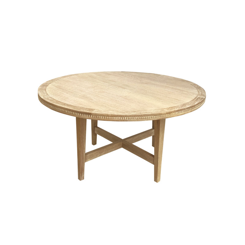 Kerth Round Solid Wood Base Dining Table