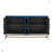 Retro Style Sideboard With Adjustable Shelves For  Kitchen, Living Room-1630382708