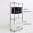 Laundry Hamper 3 Tier Laundry Sorter With 4 Removable Bags For Organizing Clothes, Laundry, Lights, Darks ,Three Hooks