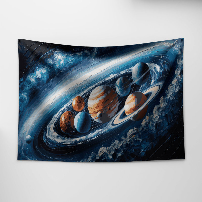 Tapisserie murale «Space», 68 po x 80 po