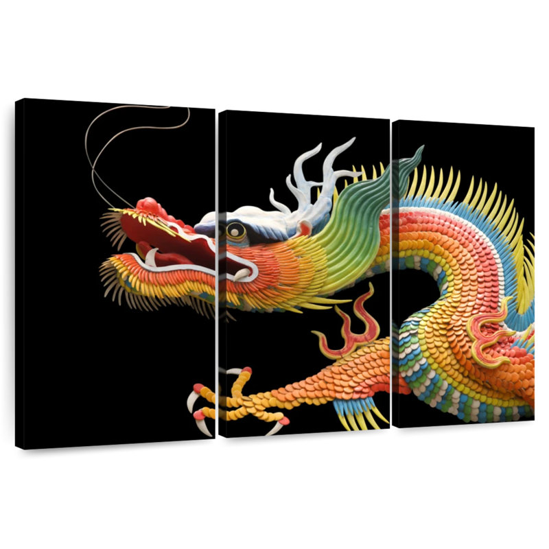 Dragon traditionnel Brampt, H 32 po x l 50 po