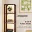 157cm Veneered LED Column Floor Lamp-1144642768