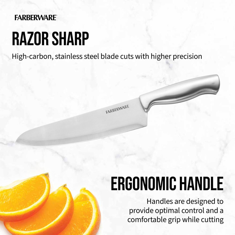 Farberware 15-Piece Stainless Steel Knife Set
