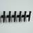 Kleinatland 6 Piece Industrial Railway Nail Head Wall Hook Set