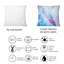 Coussin Blue And Pink Marble-2067131254
