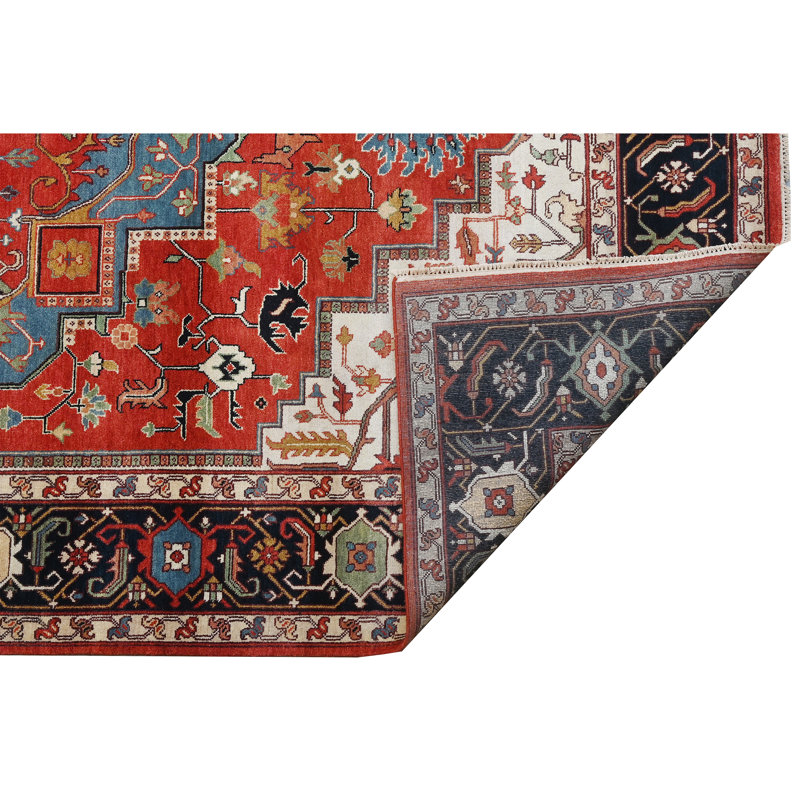 Wool Oriental Area Rug, Rectangle 10' x 14'