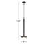 Luminaire suspendu en métal 1 lumière Allegra-44138681-44138680
