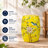 Yellow Peony and Bird Ceramic Garden Stool