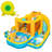 ECLIFE 15.2' x 13.1' Bounce House with Splash Pool and Air blower