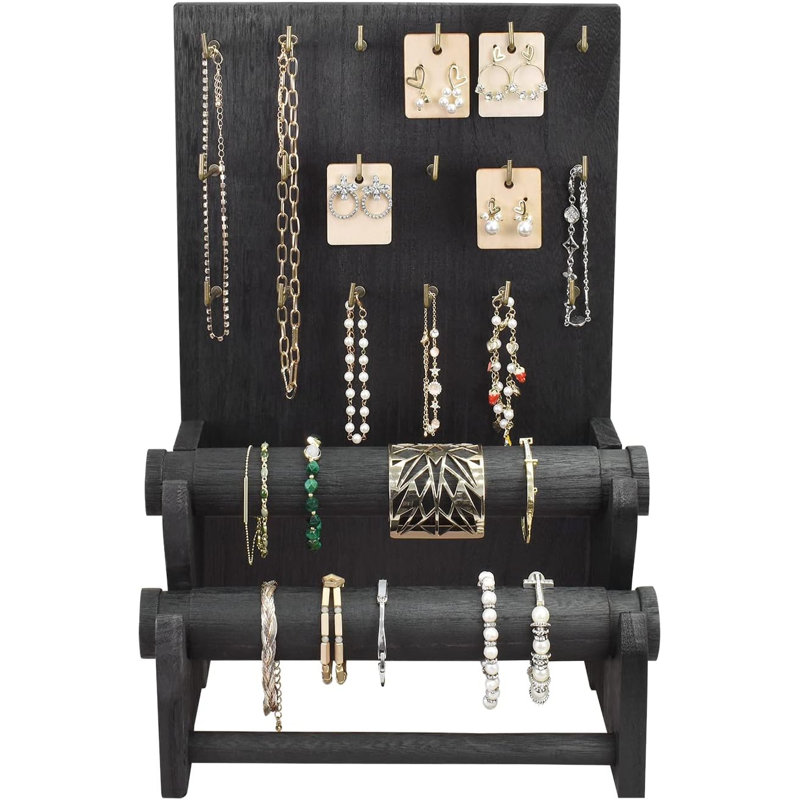 Celines Wood Jewelry Stand +