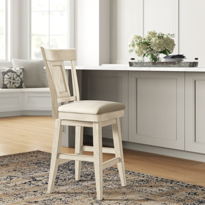 Sloan Swivel Upholstered Counter Stool