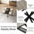 Extendable Dining Table Set with Chairs-1324597778-1324597805
