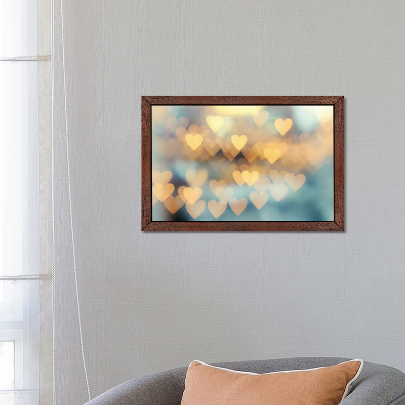 Holding Onto Love II by Chelsea Victoria - Print on Canvas, 101.6 cm H x 66.04 cm W, Brown Framed