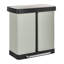 Double Pedal Waste Bin 60 L ECOSORT Metal-949737993