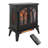 24 Inch 3D Flame Electric Infrared Quartz Fireplace Stove With Remote Control