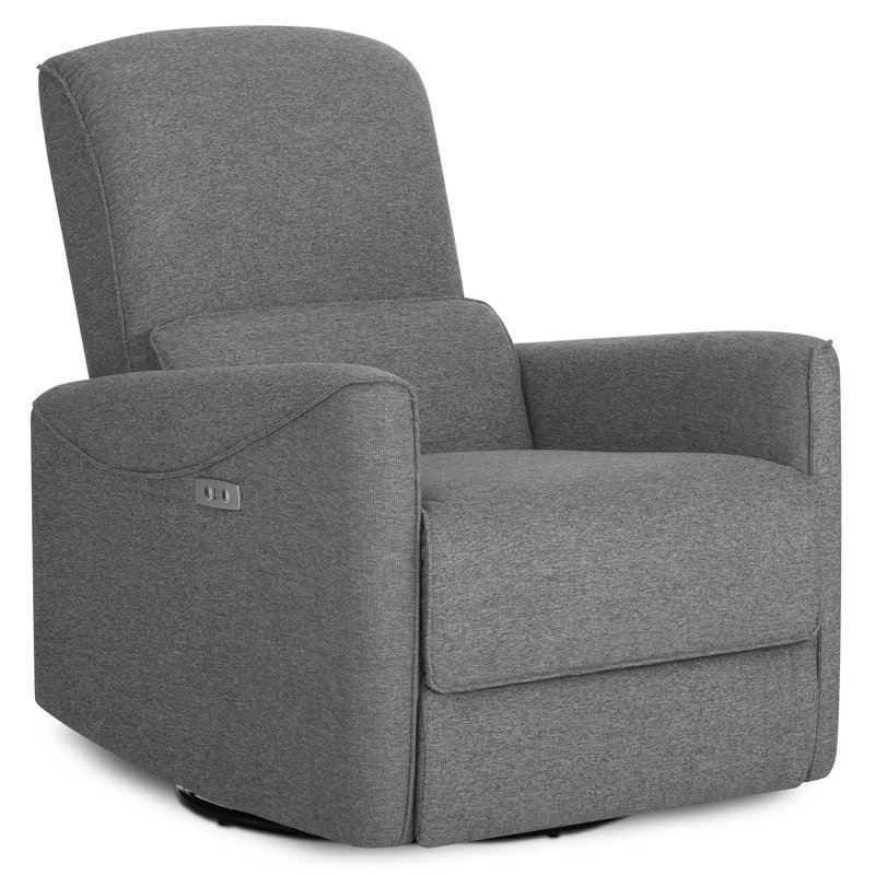 Belmont Power Recliner With Massager, Gray