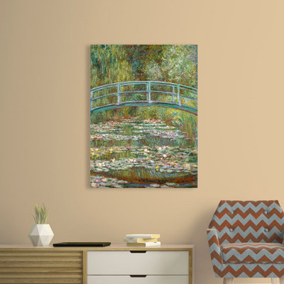 The Water-Lily Pond by Claude Monet - No Frame Painting on Canvas