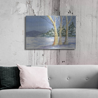 «Birch 3» par Annelein Beukenkamp, art mural en métal